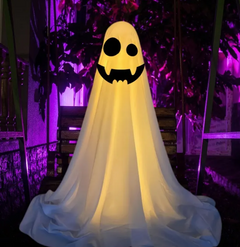 Glowing Ghost Halloween Yard Decorations