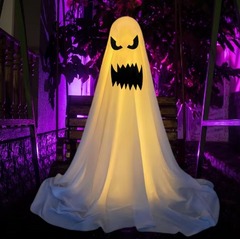 Glowing Ghost Halloween Yard Decorations