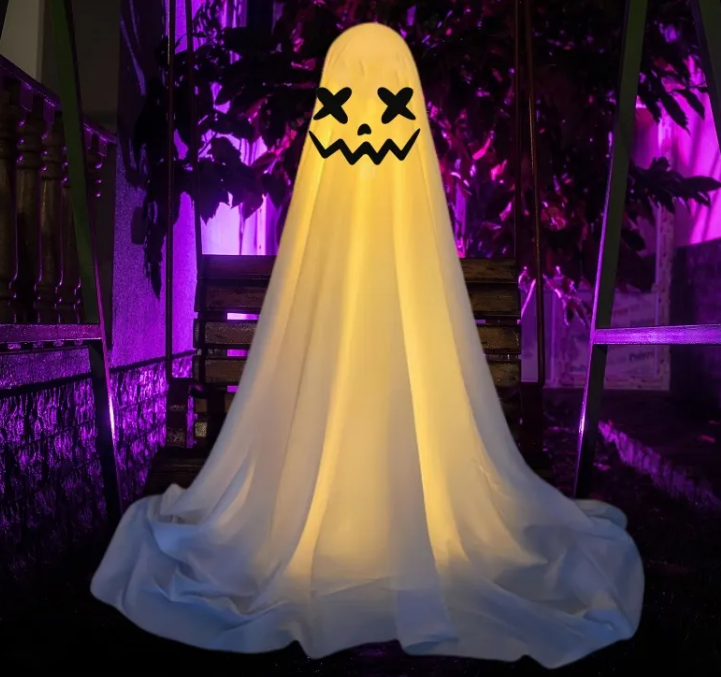 Glowing Ghost Halloween Yard Decorations