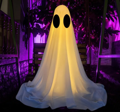 Glowing Ghost Halloween Yard Decorations